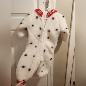 101 Dalmatians baby costume bunting Halloween